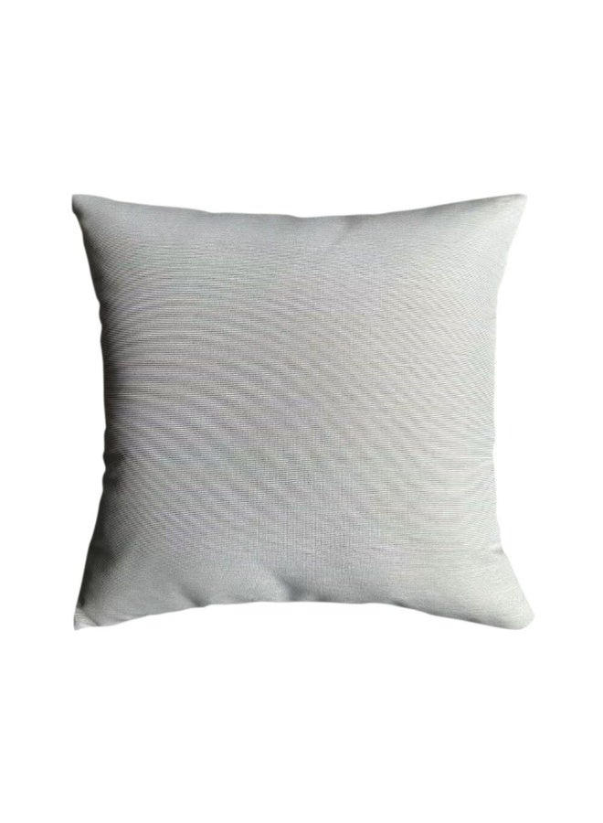 DANUBE HOME Outdoor Cushions 45x45cm - Sand Color Toss Pillow with Zipper, No Piping, Soft Polyester, Ideal for Garden & Patio Accessories, Easy Care - Image 1