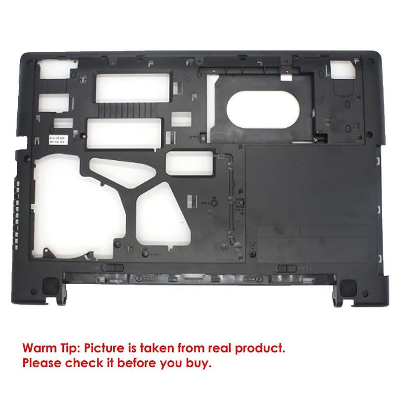 Swiztek غطاء راحة اليد مع لوحة اللمس والقاعدة السفلية لجهاز Lenovo G50 Z50 سلسلة G50-80 G50-70 G50-45 G50-30 Z50-70 Z50-75 (أسود) - Image 4