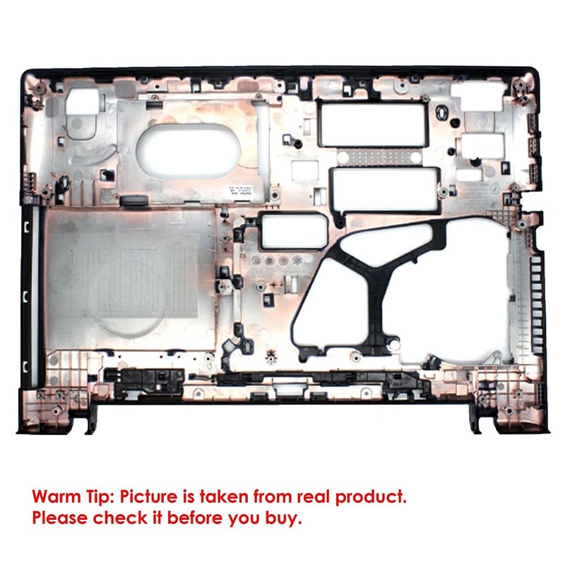 Swiztek غطاء راحة اليد مع لوحة اللمس والقاعدة السفلية لجهاز Lenovo G50 Z50 سلسلة G50-80 G50-70 G50-45 G50-30 Z50-70 Z50-75 (أسود) - Image 5