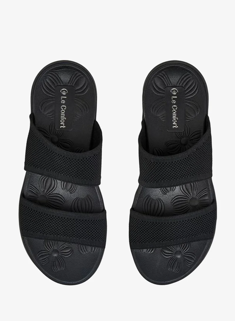 Le Confort Women Textured Flyknit Sandals