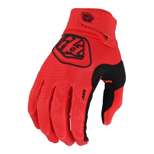 Troy Lee Designs X Oakley Vision Air Glove for Mountain BikeBMXMotorcycleDirtbike Breathable Silicon Grips AIR Glove RED MD - Image 1
