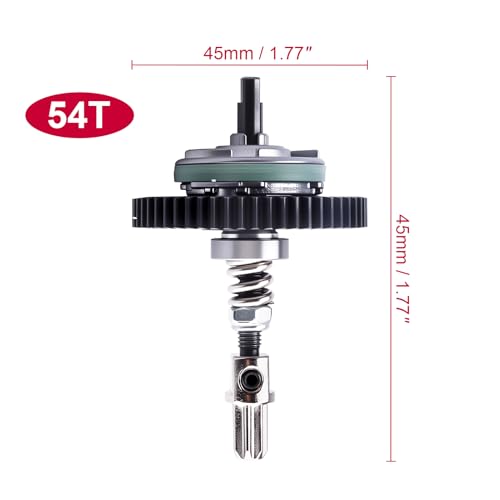 Hobbyfire 6878 Complete Slipper Clutch Assembly Slipper Clutch Assembly Kit Replacement Parts for Traxxas Slash 4X4 Stampede 4X4 Rustler 4X4 110 Scale Models - Image 5