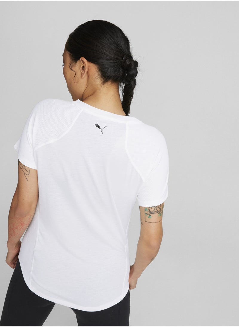 PUMA - Fit Logo Womens Training T-Shirt - Image 1