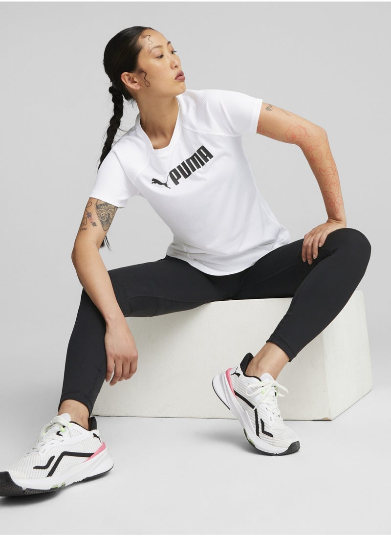 PUMA - Fit Logo Womens Training T-Shirt - Image 1