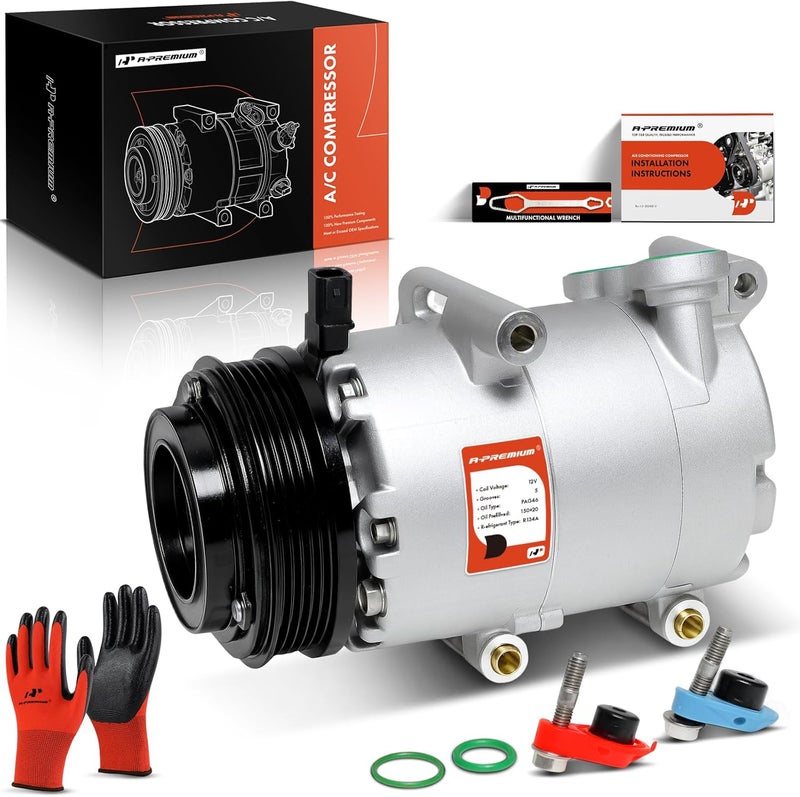 A-Premium ضاغط تكييف A-Premium مع قابض لطرازات فورد - Image 1