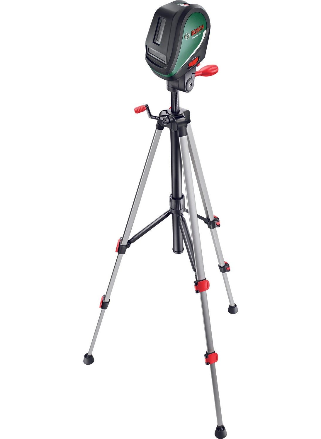 BOSCH UniversalLevel 3 Cross Line Alignment Laser + 1.5 meter Tripod  - Image 1