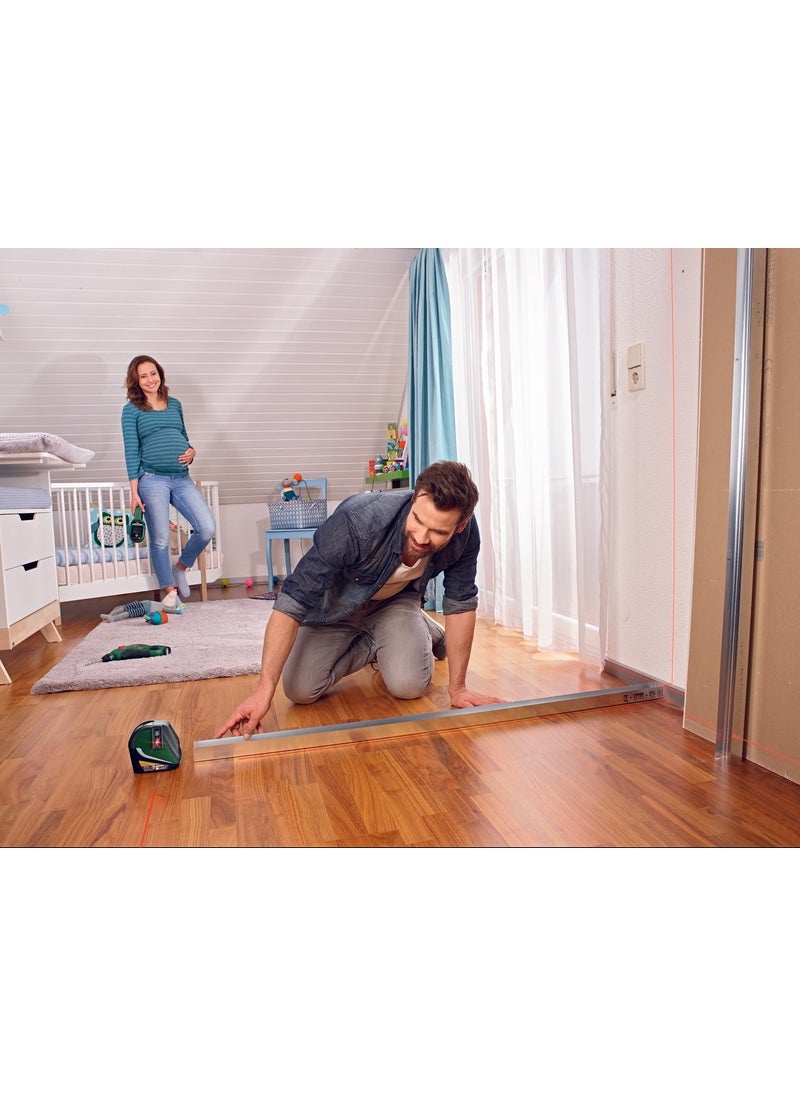 BOSCH UniversalLevel 3 Cross Line Alignment Laser + 1.5 meter Tripod  - Image 4