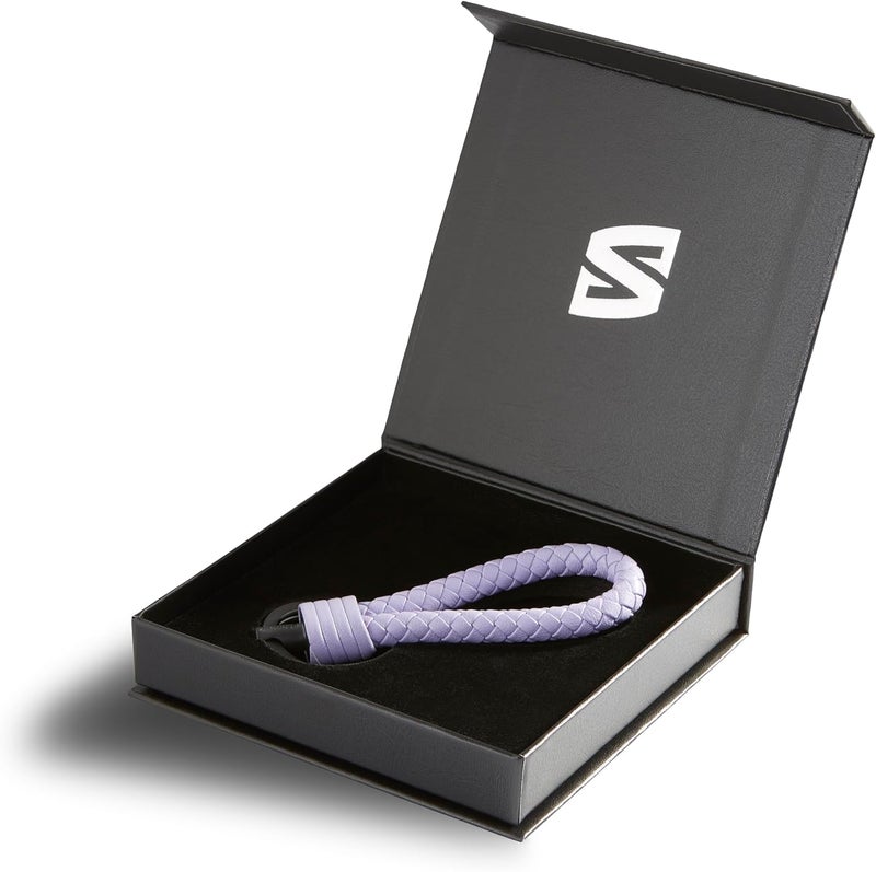 SERASAR Leather Keychain with Stainless Steel Key Ring - Additional Rings for Small Keys - Ideal for Cars, Motorcycles, Bicycles and House - With Gift Box for Men and Women - Image 3