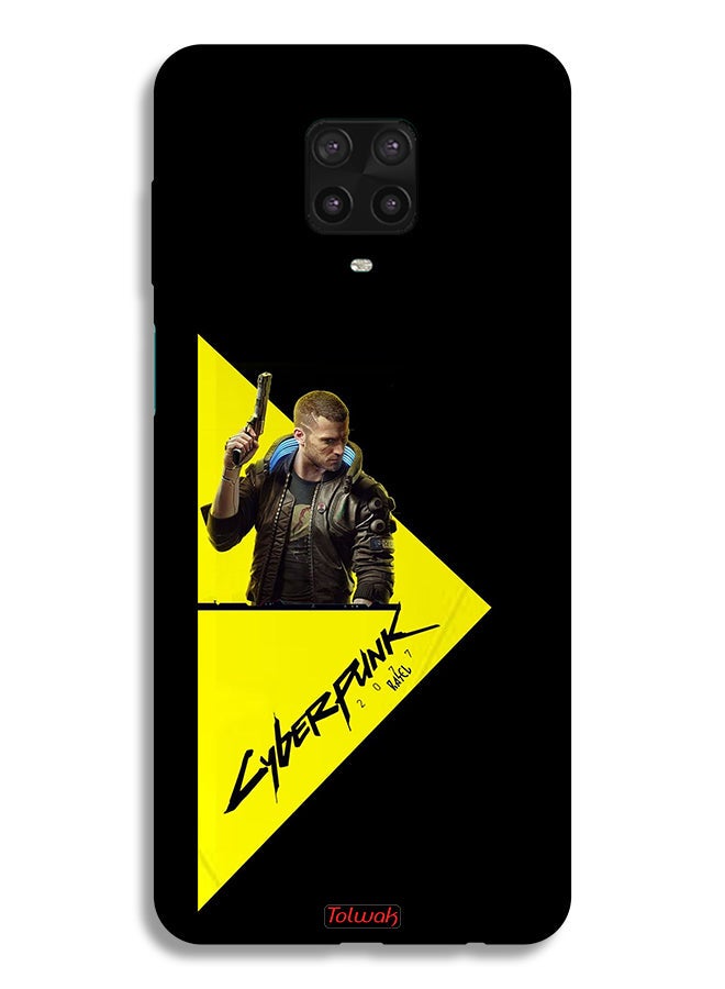 Tolwak Xiaomi Redmi Note 9S Protective Case Cover Cyberpunk 2077  - Image 2