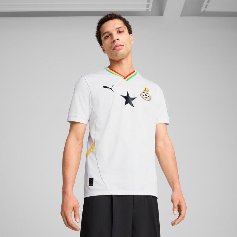 بوما تيشرت جيرسيه Ghana 2025 Home للرجال - Image 1