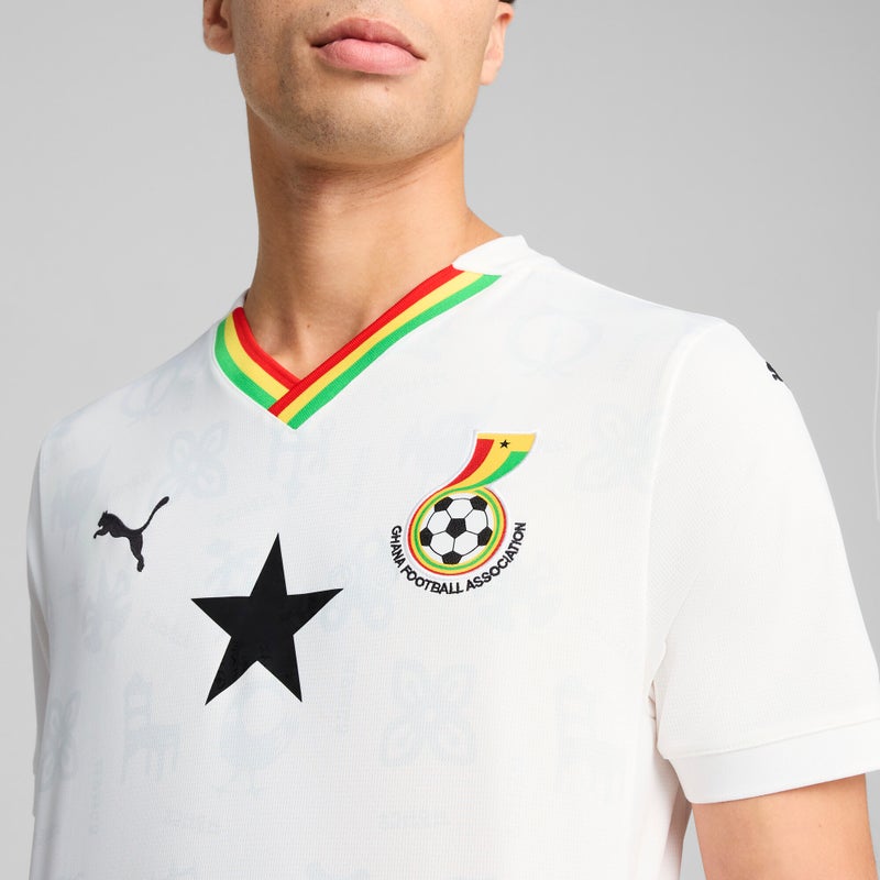 بوما تيشرت جيرسيه Ghana 2025 Home للرجال - Image 5