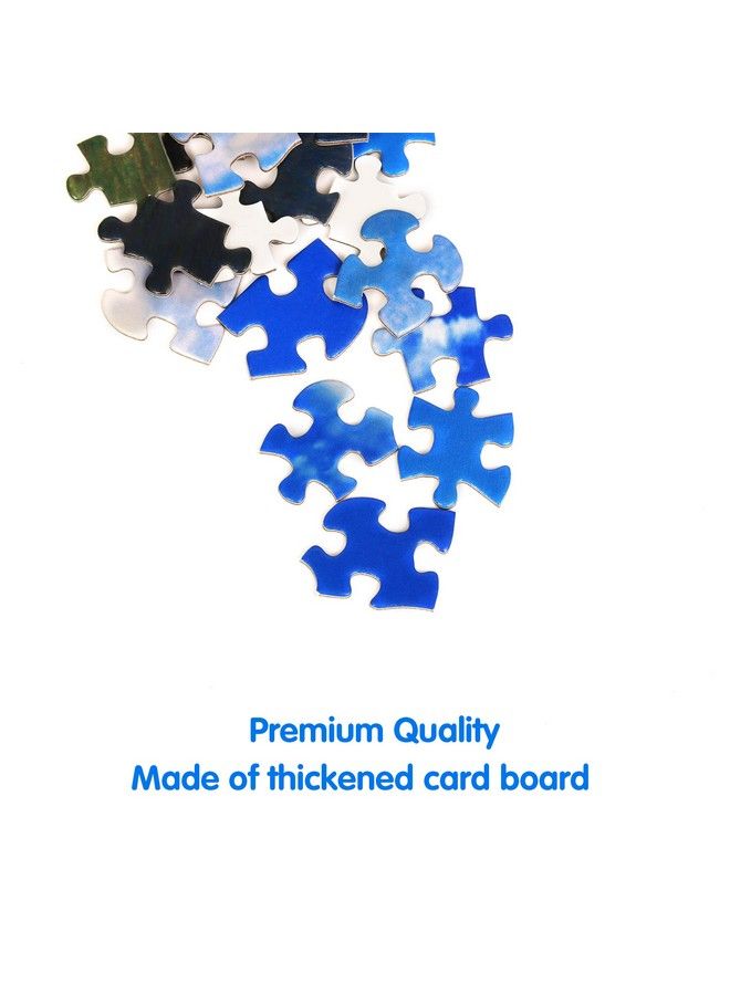 Lavievert لعبة الألغاز المكونة من 1000 قطعة للبالغين والأطفال بحيرة كومو إيطاليا - Image 4