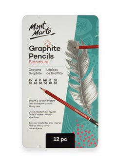 Graphite Pencils Signature 2H,H,F,HB,B,2B,3B,4B5B,6B,7B,8B