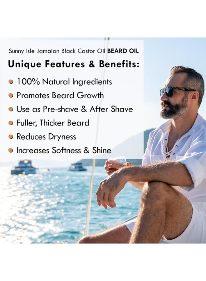 صاني آيل زيت اللحية بزيت الخروع الأسود الجامايكي-118 مل - Image 5