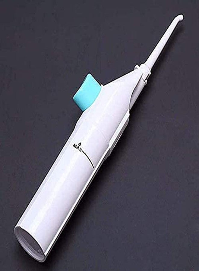 TCCO ENTERPRISE مجموعة تنظيف وتبييض الأسنان بتقنية TCCO ENTERPRISE Speed Dental Care Water-Jet Flosser Tooth Pick Power Dental Cleaning Whitening Teeth Kit Power Floss Air Powered Dental Water Jet for Dental Cleaner (White Colour) - Image 3