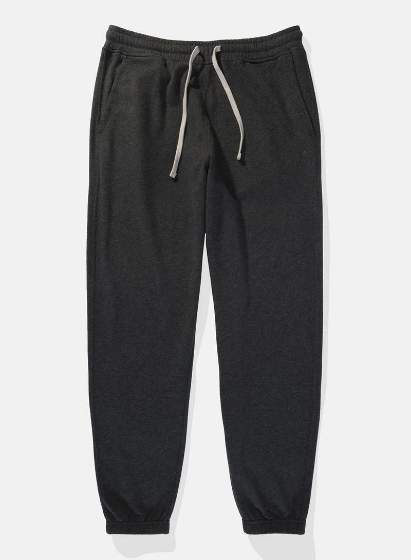 American Eagle Fleece Drawstrng Cuff Hem Sweatpants