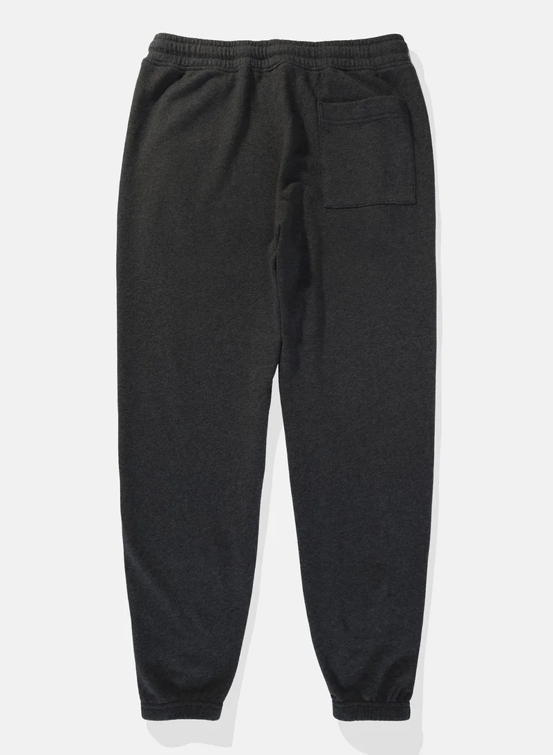 American Eagle Fleece Drawstrng Cuff Hem Sweatpants