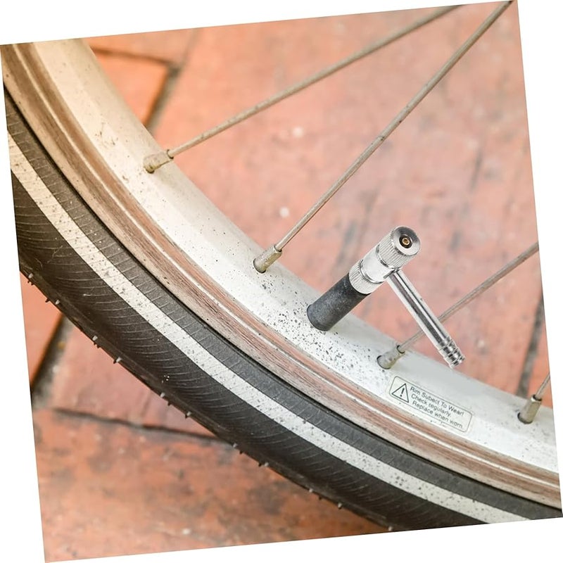 Motorcycle Electric Bike Tire Inflator T Shaped Double Head Air Chuck Quick Repair - Image 4