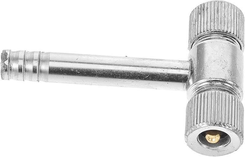 Motorcycle Electric Bike Tire Inflator T Shaped Double Head Air Chuck Quick Repair - Image 2