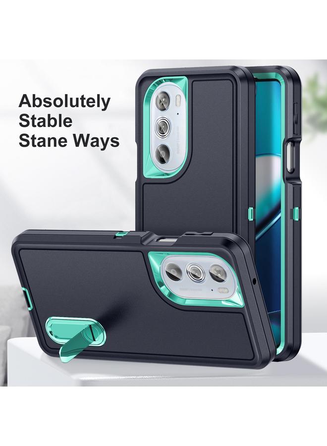 erorex Case For Motorola Edge 30 Pro 3 in 1 Rugged Holder Phone Case - Image 5