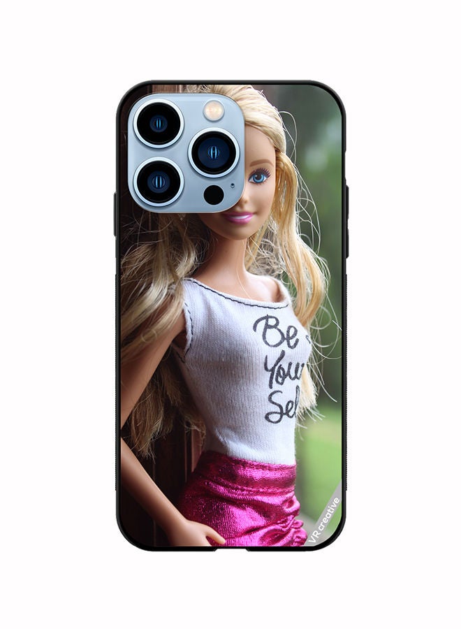 VR CREATIVE Protective Case Cover For Apple iPhone 13 Pro Barbie Doll Design Multicolour - Image 1