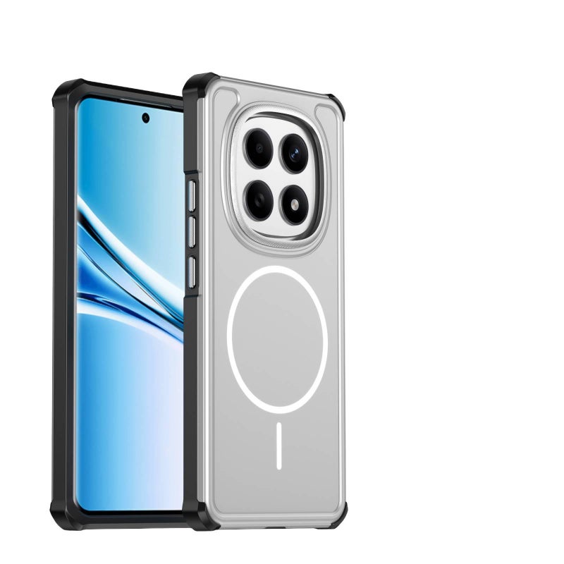 MagSafe Case, Silver, TPU+PC, Drop Protection, Strong Magnetic, Shockproof Cover for iPhone 15 / 15 Plus / 15 Pro / 15 Pro Max - Image 1