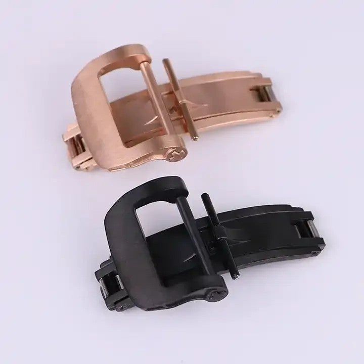 Bluejw Replacement Butterfly Buckle Clasp for Apple Watch Bracelet Strap – Folding 304L Stainless Steel Watch Band Closure - Image 4