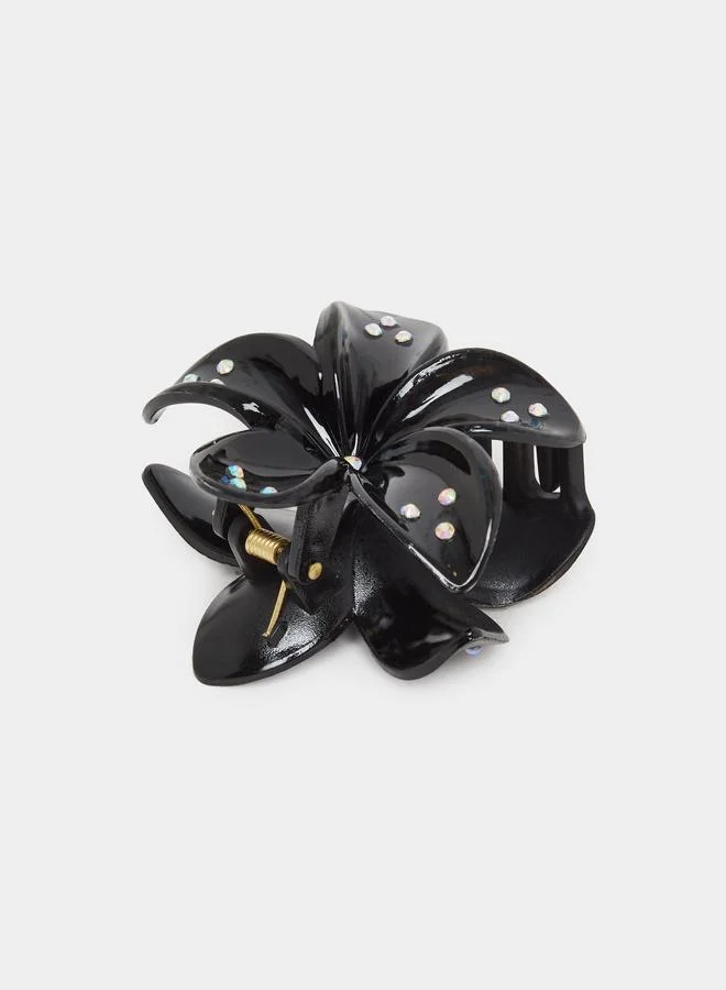 ستايلي مشبك شعر بشكل زهرة