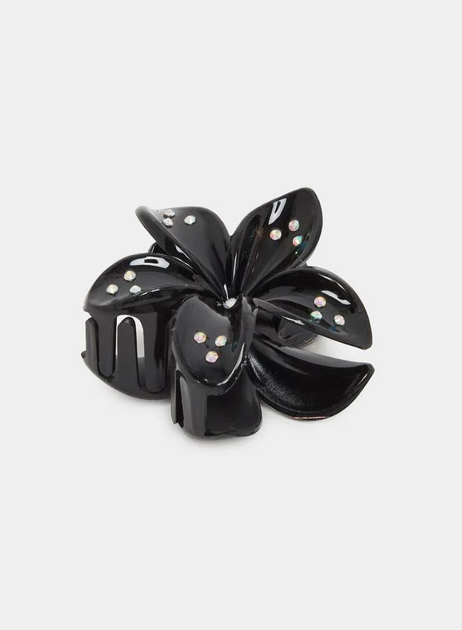 ستايلي مشبك شعر بشكل زهرة