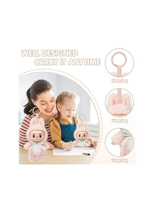Generic Labubu Keychain, Labubu Plush Keychain, Labubu Monster Keychain, Labubu Plush Dolls Pendants, Have Decorative Functions A Great Gift, pink, 8*7*18cm  - Image 5