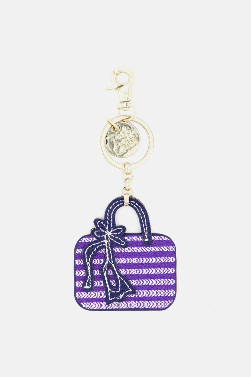 L'Atelier Du Sac Women Key Ring Pashbag 13 H x 6 L x 0,1 W cm,, Purple - Image 3