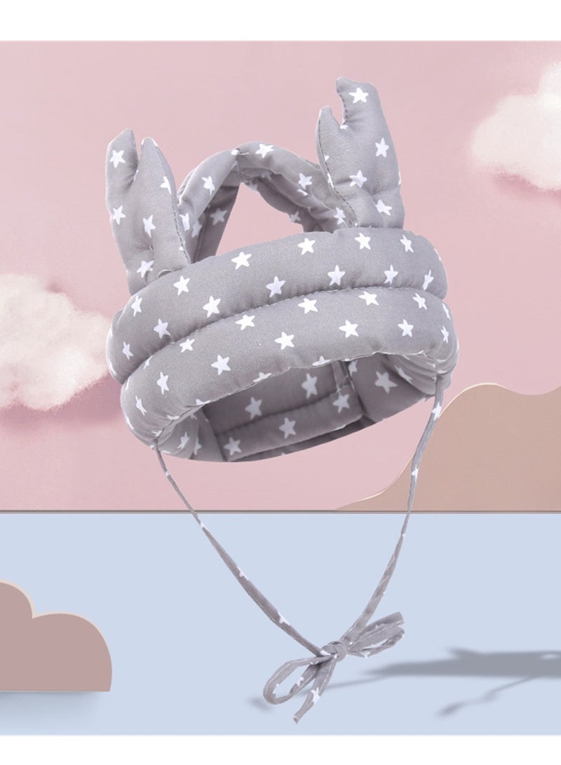 Children head pillow anti-fall head protection pad learning to walk thickened Baby toddler protective head hat  - Image 2