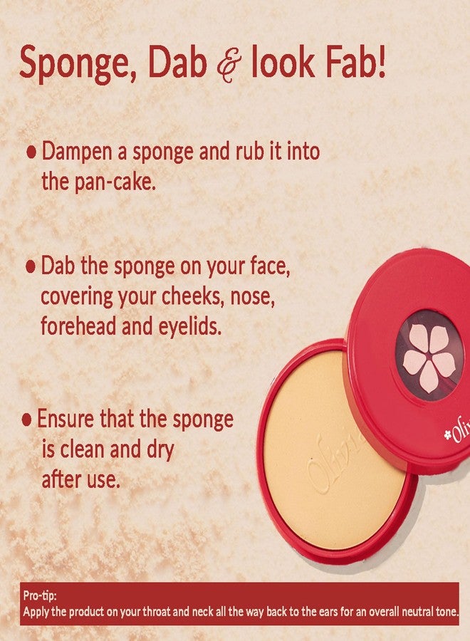 أوليفيا سكينسينك بان كيك 30 غ | قاعدة مكياج مقاومة للماء بتغطية كاملة | لمسة نهائية مخملية غير لامعة | تخفي العيوب | مقاومة للتعرق | حماية من الأشعة فوق البنفسجية | ثبات طويل الأمد وخالٍ من التكتل | 28 كريم بارالين - Image 4