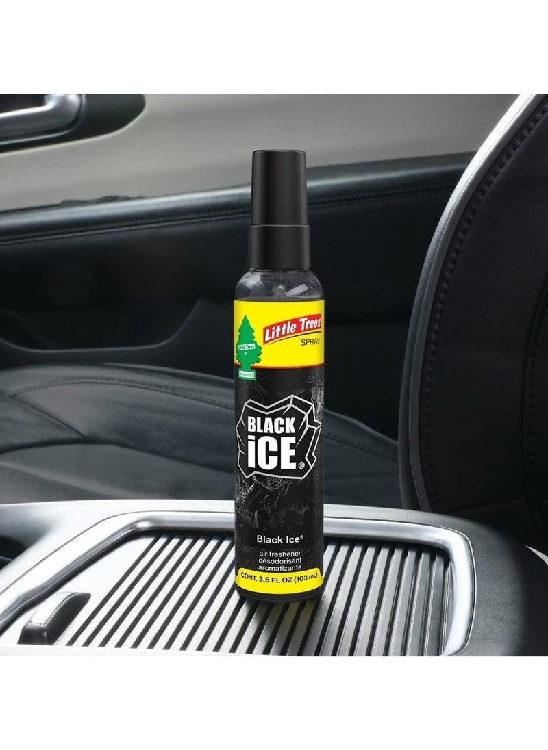 LITTLE TREES Little Trees Spray Black Ice  Air Freshener, 103 ml  - Image 3