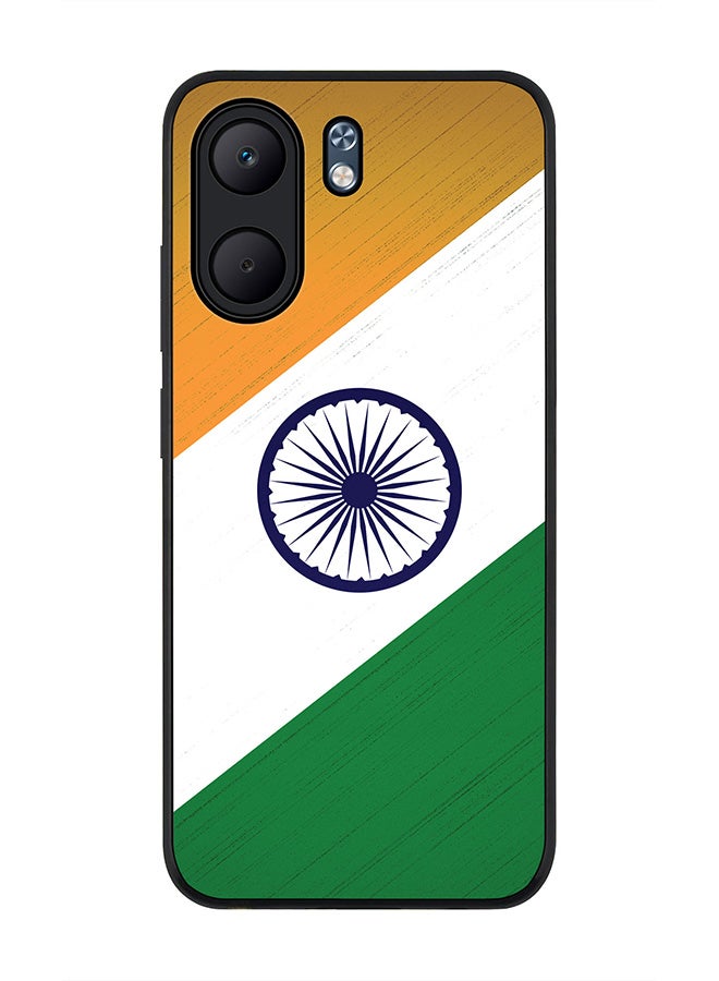 Stylizedd For Oppo A5x 5G / A5x 4G Case,Slim fit Camera Protection, Shockproof Thin Phone cover  - Flag Of India