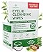 SaluVera Eyelid Wipes with Tea Tree and Aloe Vera | Eye Lid Cleaning Wipes for Dry and Itchy Eyes Relief | Natural Ingredients Eyelid Scrub for Daily Usage - Pack of 30 - Image 2