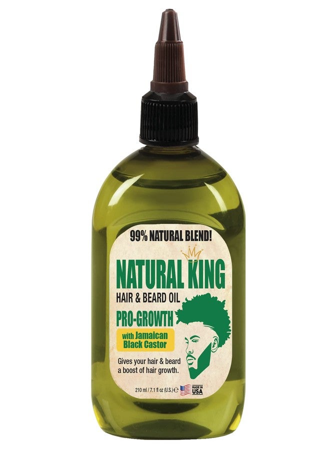 SFC Natural King Pro-Growth Hair & Beard Oil with Jamaican Black Castor Oil 7.1 oz. (PACK OF 2) - Image 1