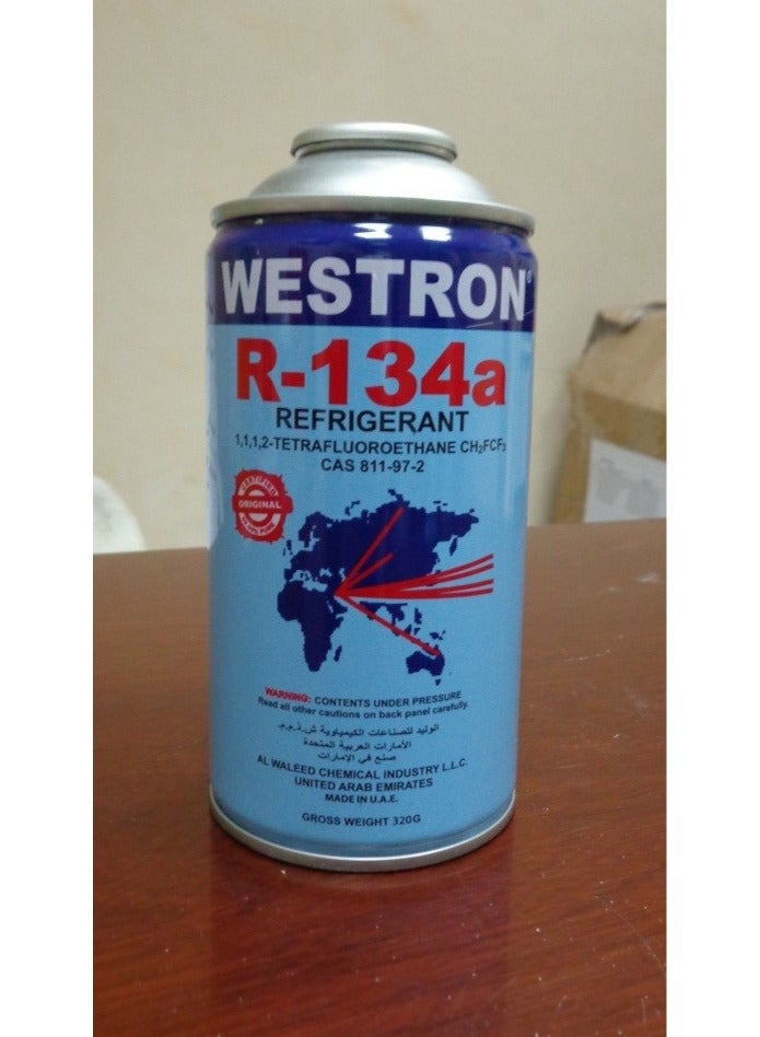 ويسترون Westorn إماراتي – غاز تبريد عالي الجودة لشحن التلاجات والتكييف وتكييف السيارات والديب فريزر – عبوة 500 جم مع بلف شحن مجاني