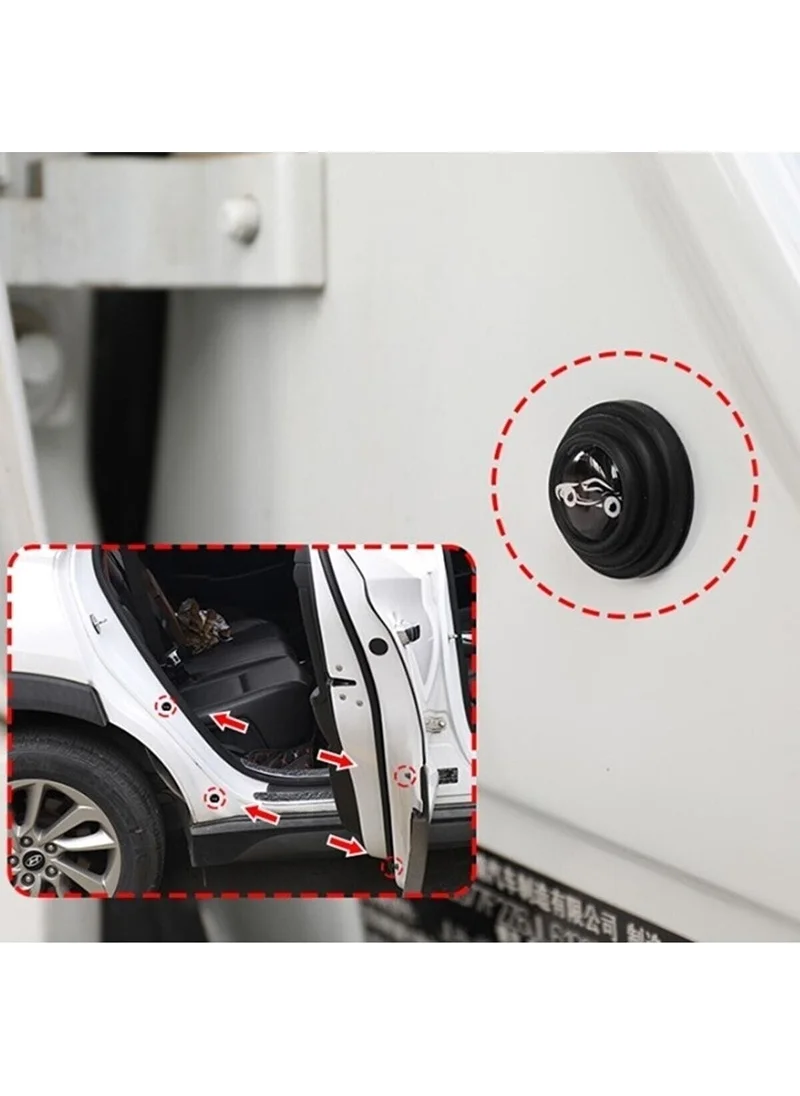 Smyrna Anti-Slam Car Door Sound and Shock Absorbing Pad For Automobiles 10 Pcs