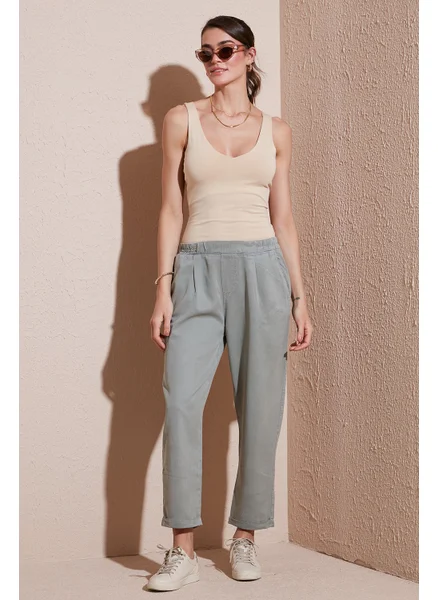 Lela Slim Fit Normal Waist Straight Leg Trousers Women's Trousers 668yp5372