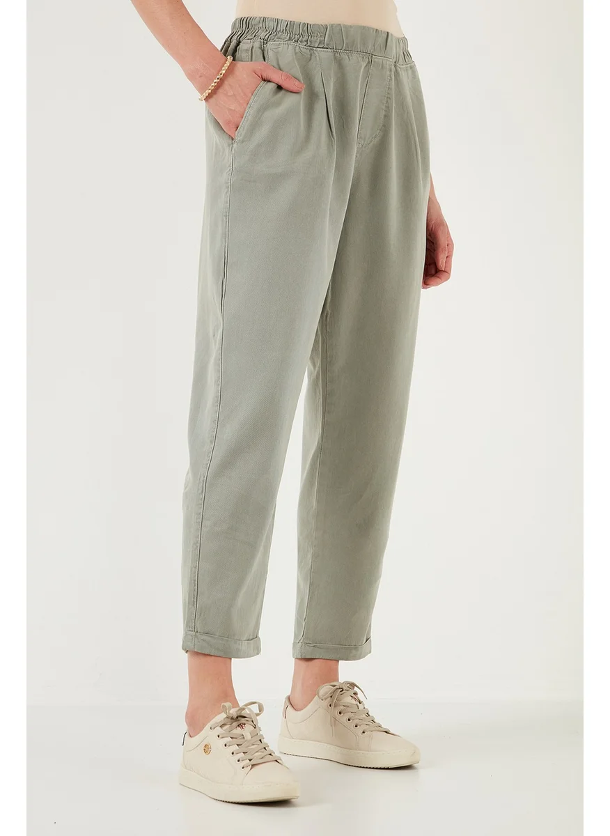Lela Slim Fit Normal Waist Straight Leg Trousers Women's Trousers 668yp5372