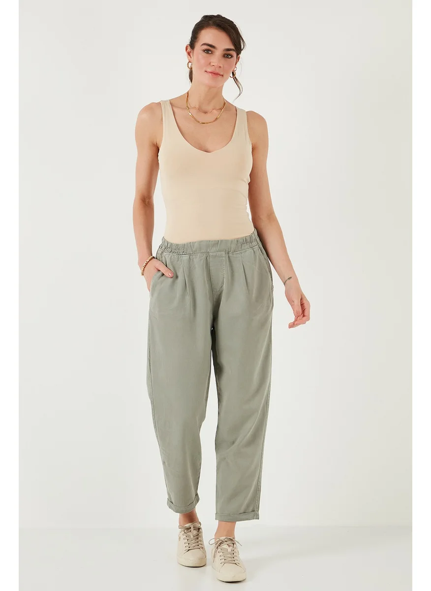 Lela Slim Fit Normal Waist Straight Leg Trousers Women's Trousers 668yp5372