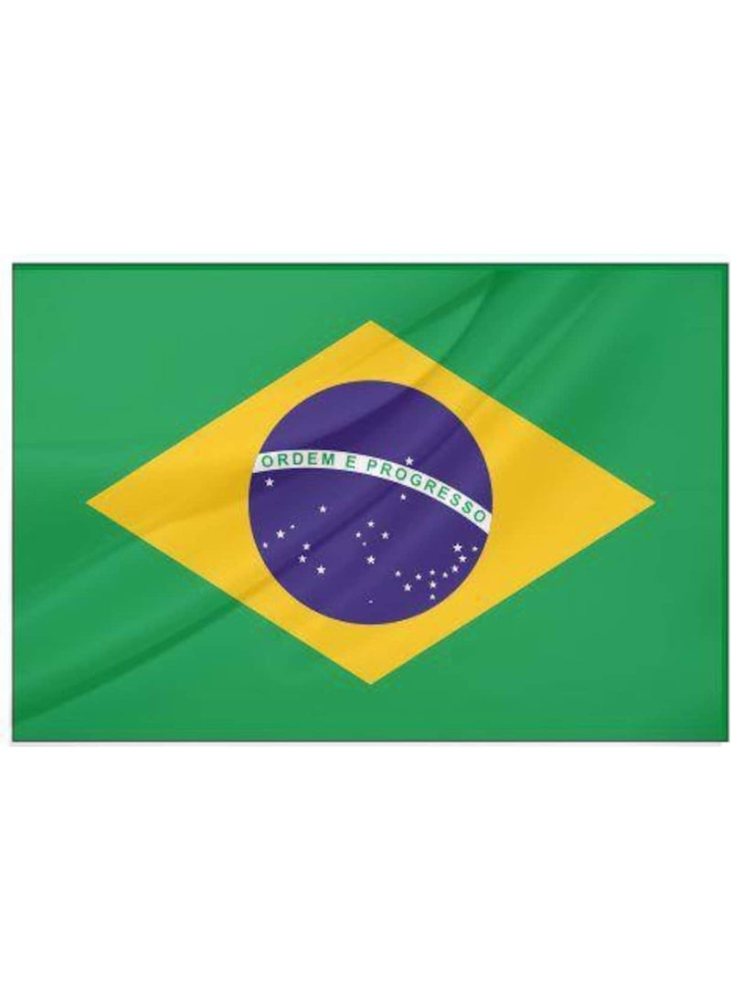 Güneş Avm - Gunes Avm Brazil Flag 50 x 75 cm - Image 1