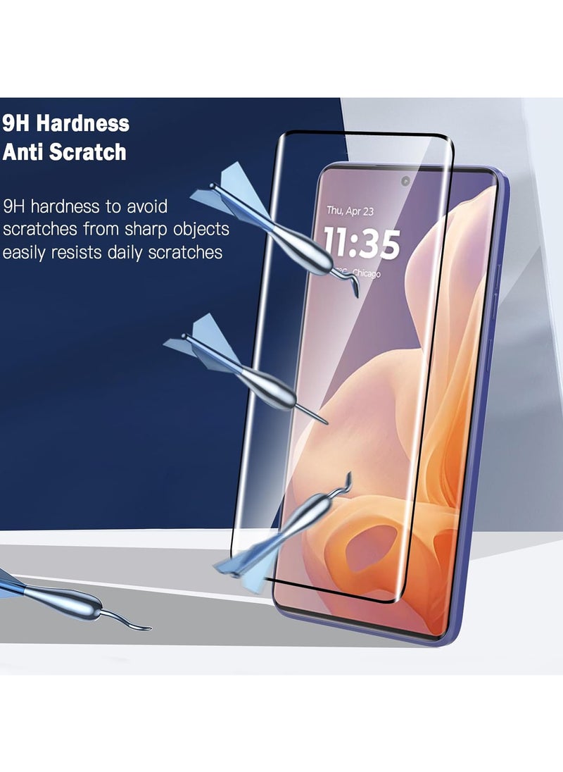يوارب كينج واقي شاشة زجاجي متوافق مع Moto Edge 50 Fusion  - Image 5