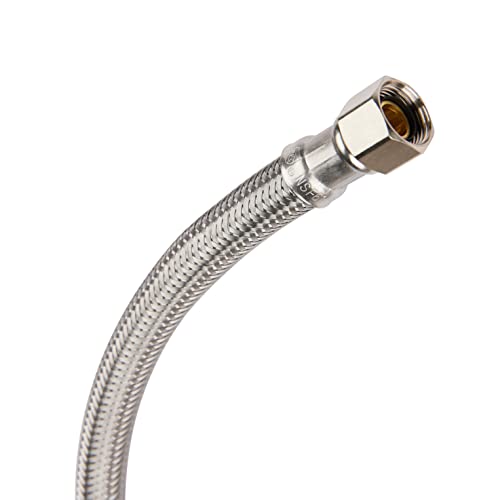 EFIELD Appliance Accessories Dishwasher Hose with 90 Degree FGH Elbow, 4 Feet Length,Water Supply Line, Premium Braided Stainless Steel,(HOSE010) - Image 3