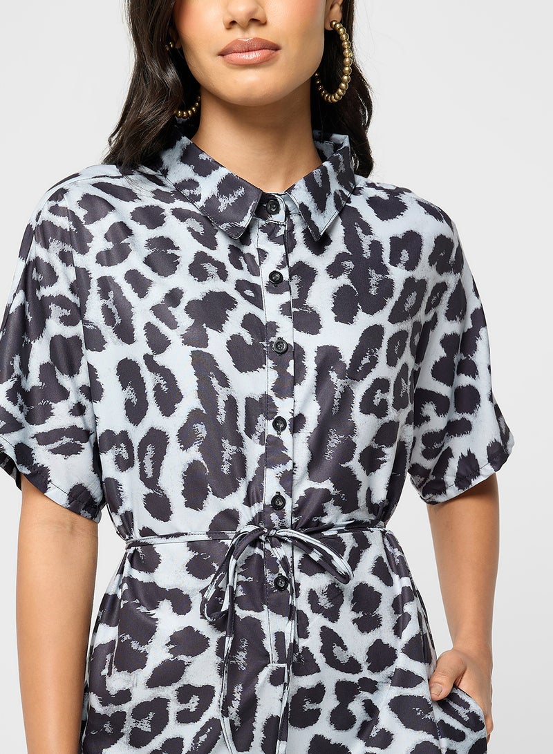 ELLA Printed Beach Cover Up  - Image 2