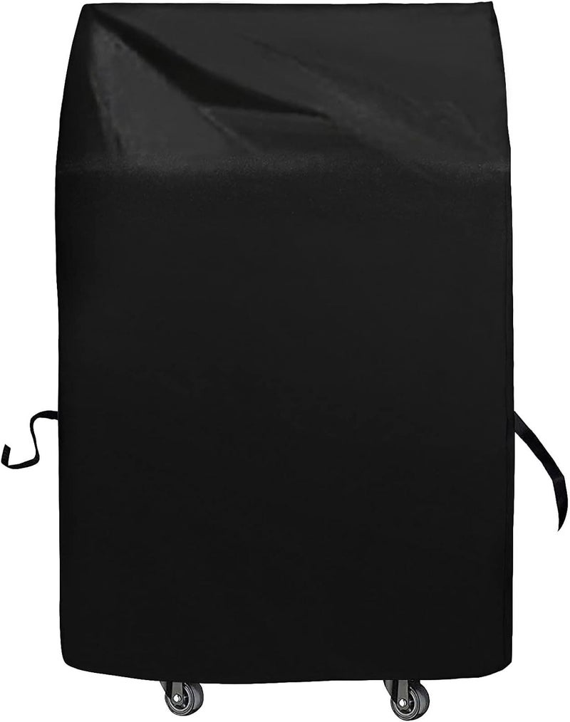 iCover Grill Cover 30in, iCOVER Waterproof BBQ Covers for Two Burner Small Vertical Smoker, Lightweight Easy On/Off, Dustproof UV-Resistant Fit Grills with Collapsed Side Tables - Image 1
