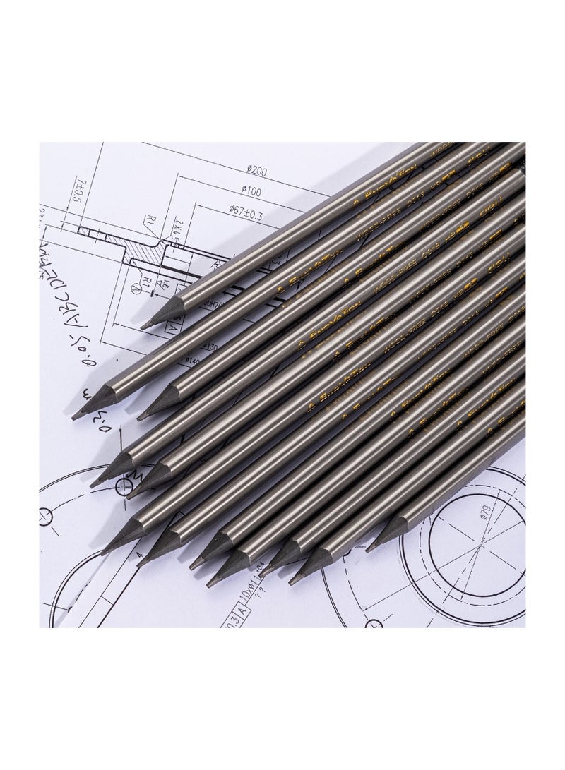 Deli 72-Piece Enovation Graphite Pencils - Image 4