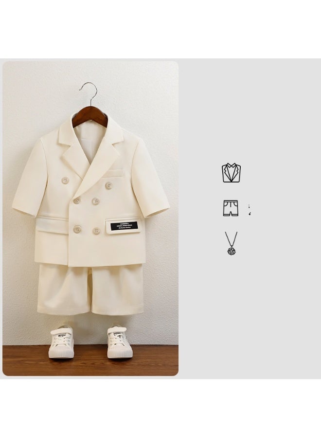 Shougu New Handsome Children's Dress And Boys' Suit Set  - Image 1