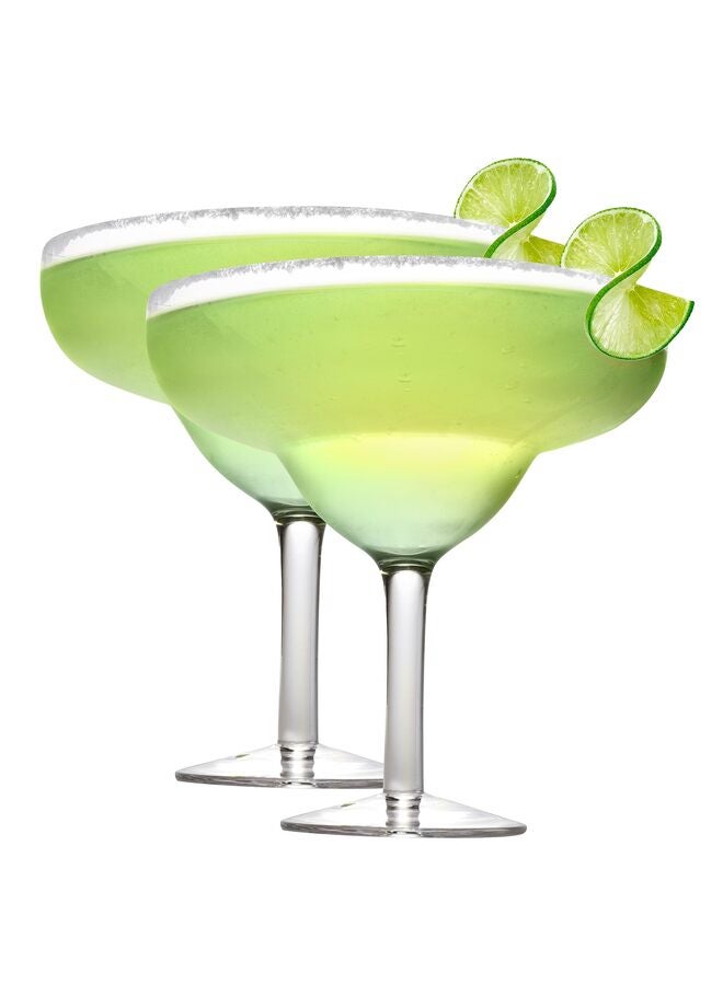 2 PCS Margarita Glasses, Giant Glass - Fun for Tequila Lovers, Birthdays, Mexican Dinner Night And Cinco De Mayo Parties Jumbo Glasses for Mother's Day Gift - Image 1
